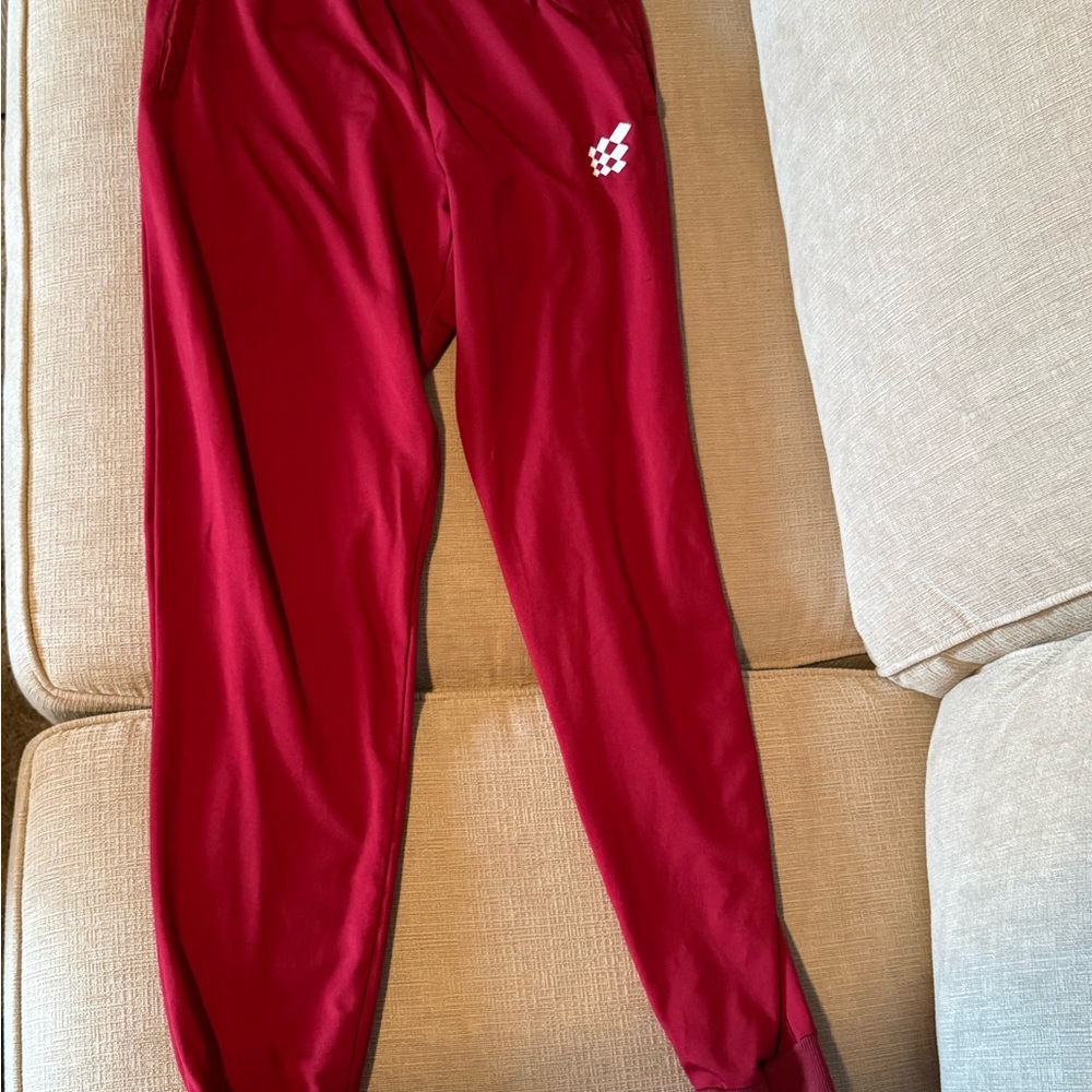 Kids Red Track Pants